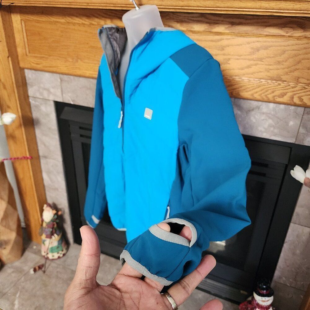 Bench Men's Eco-Friendly Hooded Hybrid Jacket Size M